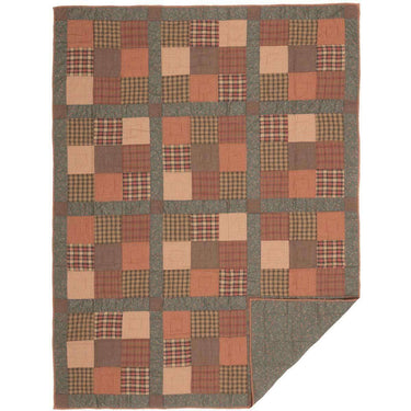 Crosswoods Twin Quilt 68Wx86L VHC Brands - The Fox Decor